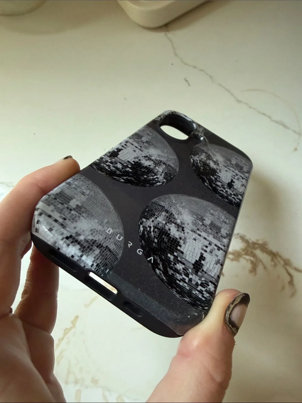 Burga Disco Ball iPhone 17 Phone Case